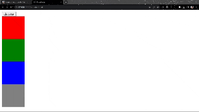 Cuatro cuadrados en movimiento con View Transition API